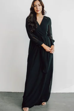 New Baltic Born Lydia Maxi Dress | Black