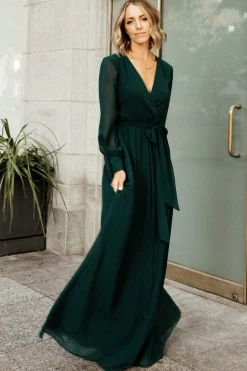 New Baltic Born Lydia Maxi Dress | Hunter Green