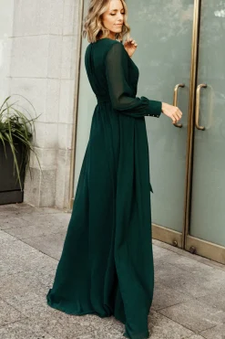 New Baltic Born Lydia Maxi Dress | Hunter Green