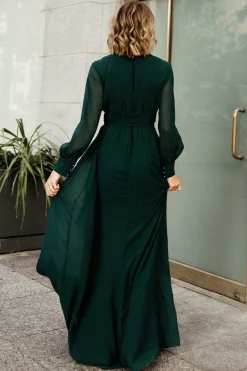 New Baltic Born Lydia Maxi Dress | Hunter Green