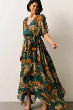 Clearance Baltic Born Madeline Maxi Dress | Jade Multi Floral