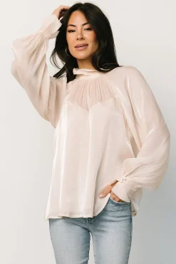 Discount Baltic Born Maeve Shimmer Top | Champagne