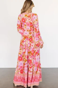 Discount Baltic Born Malena Maxi Dress | Pink Multi