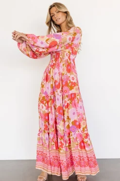 Discount Baltic Born Malena Maxi Dress | Pink Multi