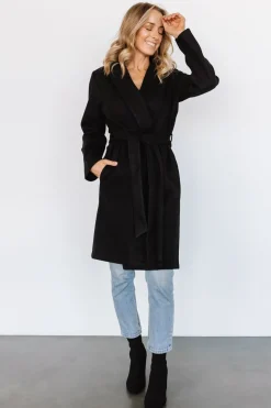 Fashion Baltic Born Martin Trench Coat | Black