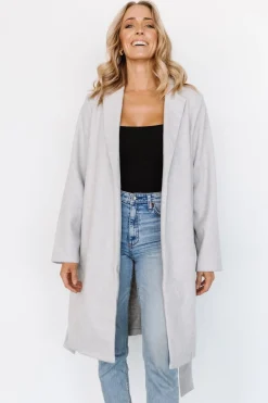 Fashion Baltic Born Martin Trench Coat | Light Gray