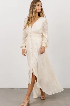 Best Baltic Born Mayfair High Low Maxi Dress | Vintage Cream