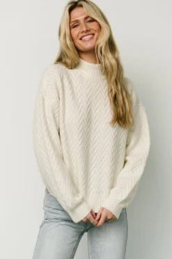 Clearance Baltic Born McRae Knit Sweater | Ivory