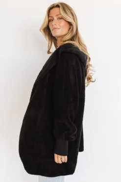 Outlet Baltic Born Melrose Teddy Jacket | Black