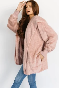 Hot Baltic Born Melrose Teddy Jacket | Blush