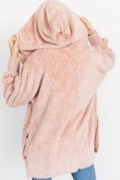 Hot Baltic Born Melrose Teddy Jacket | Blush