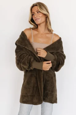 Discount Baltic Born Melrose Teddy Jacket | Olive