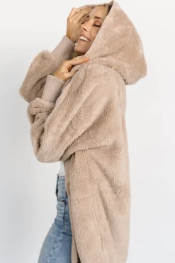 Clearance Baltic Born Melrose Teddy Jacket | Taupe