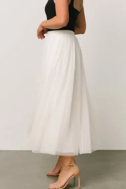 Fashion Baltic Born Mila Tulle Skirt | Cream