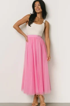 Fashion Baltic Born Mila Tulle Skirt | Taffy Pink