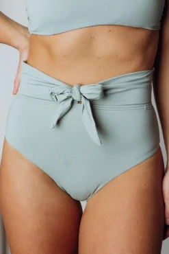 Clearance Baltic Born Milos High Waist Bikini Bottom | Sage