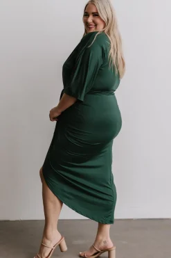 Hot Baltic Born Mimi Midi Dress | Hunter Green