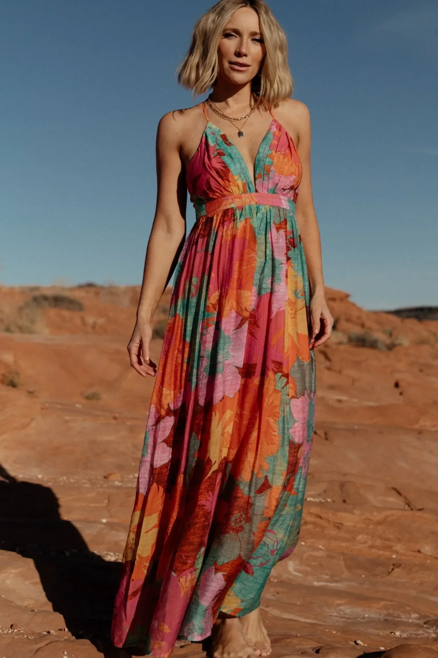 Clearance Baltic Born Miramar Maxi Dress | Multi Print