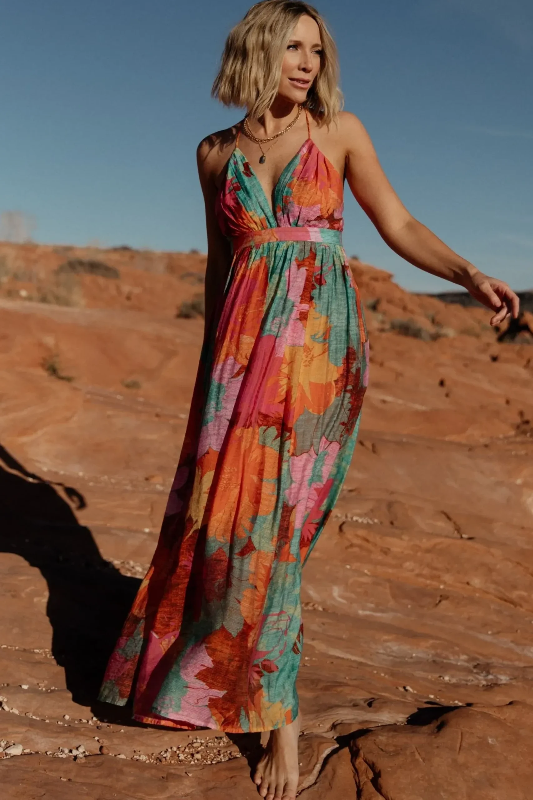 Clearance Baltic Born Miramar Maxi Dress | Multi Print
