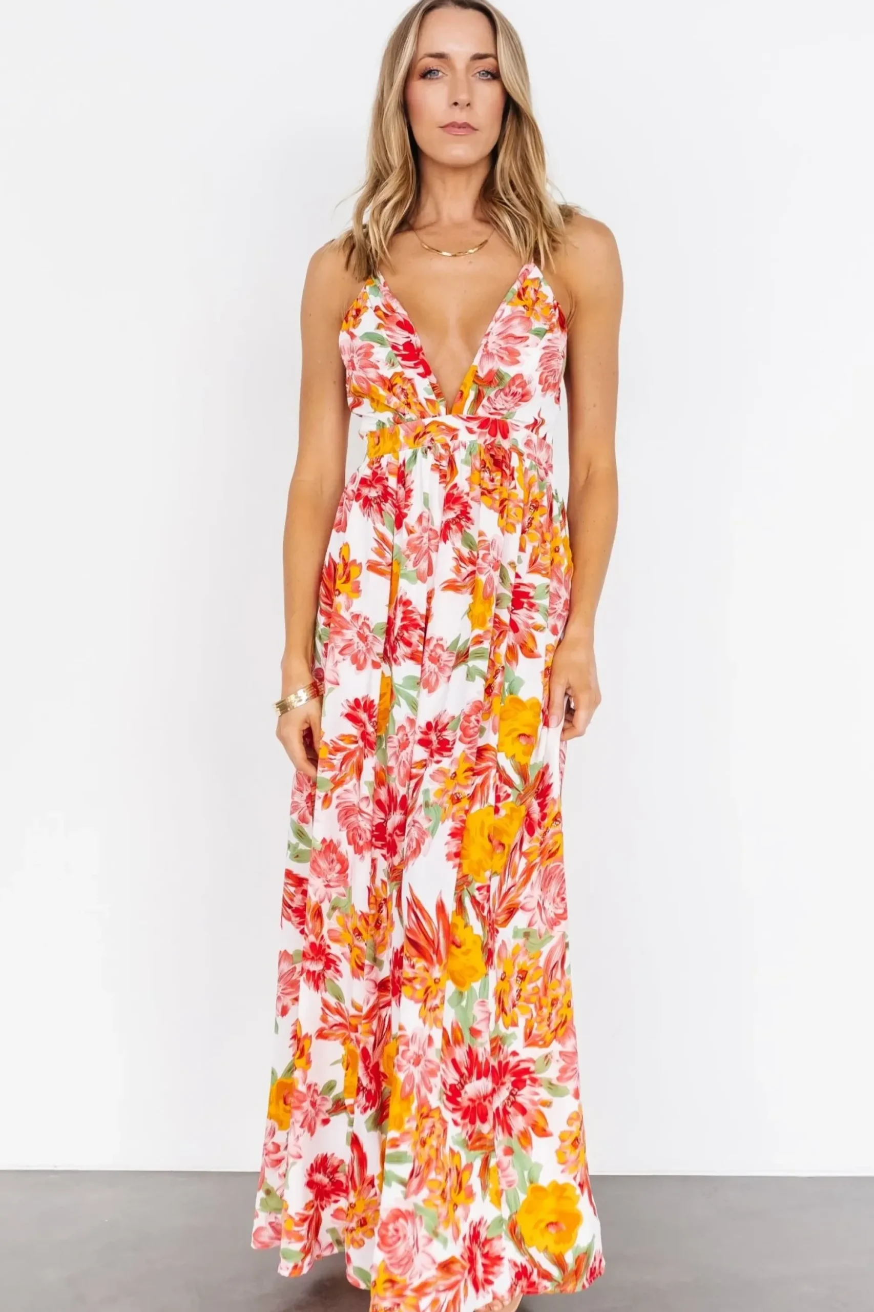 Best Baltic Born Miramar Maxi Dress | Off White Floral