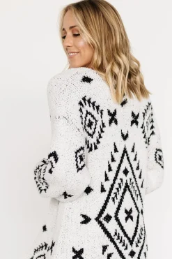 Sale Baltic Born Missoula Oversized Cardigan | Navy + Ivory