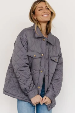 Discount Baltic Born Nadia Button Up Jacket | Slate