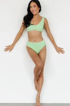 Discount Baltic Born Nerina High Waisted Bikini Bottom | Key Lime