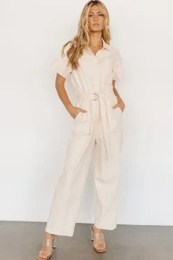 Hot Baltic Born Newport Jumpsuit | Cream