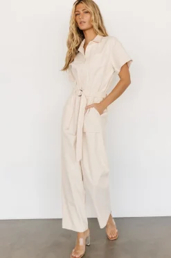 Hot Baltic Born Newport Jumpsuit | Cream