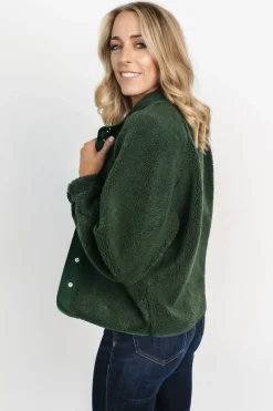 Sale Baltic Born Noah Sherpa Jacket | Hunter Green
