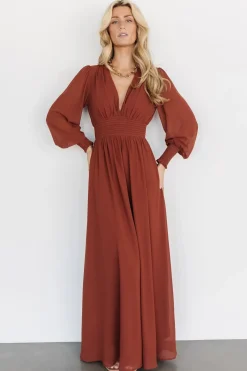 Outlet Baltic Born Olivia Maxi Dress | Cinnamon