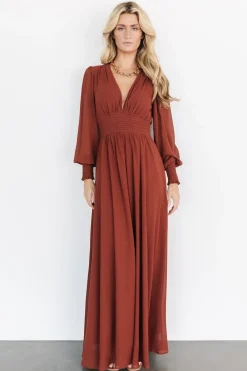 Outlet Baltic Born Olivia Maxi Dress | Cinnamon