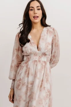 Discount Baltic Born Olivia Maxi Dress | Pink Floral