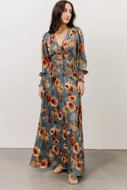 Fashion Baltic Born Olivia Maxi Dress | Slate + Rust Floral