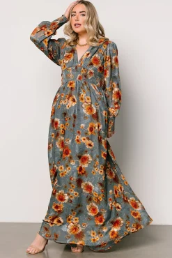 Fashion Baltic Born Olivia Maxi Dress | Slate + Rust Floral