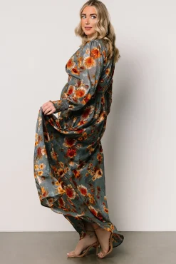 Fashion Baltic Born Olivia Maxi Dress | Slate + Rust Floral