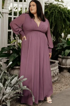 Discount Baltic Born Olivia Maxi Dress | Vintage Plum