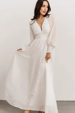 Sale Baltic Born Olivia Maxi Dress | White