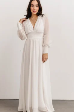 Sale Baltic Born Olivia Maxi Dress | White