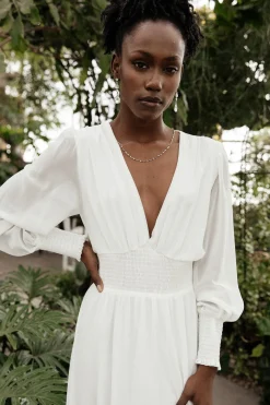 Sale Baltic Born Olivia Maxi Dress | White