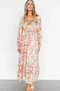 Fashion Baltic Born Ophelia Maxi Dress | Multi Print