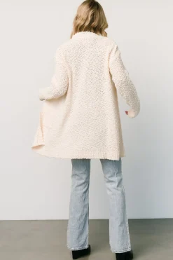 Clearance Baltic Born Oxford Pocket Cardigan | Cream