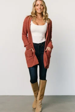 Discount Baltic Born Oxford Pocket Cardigan | Rust