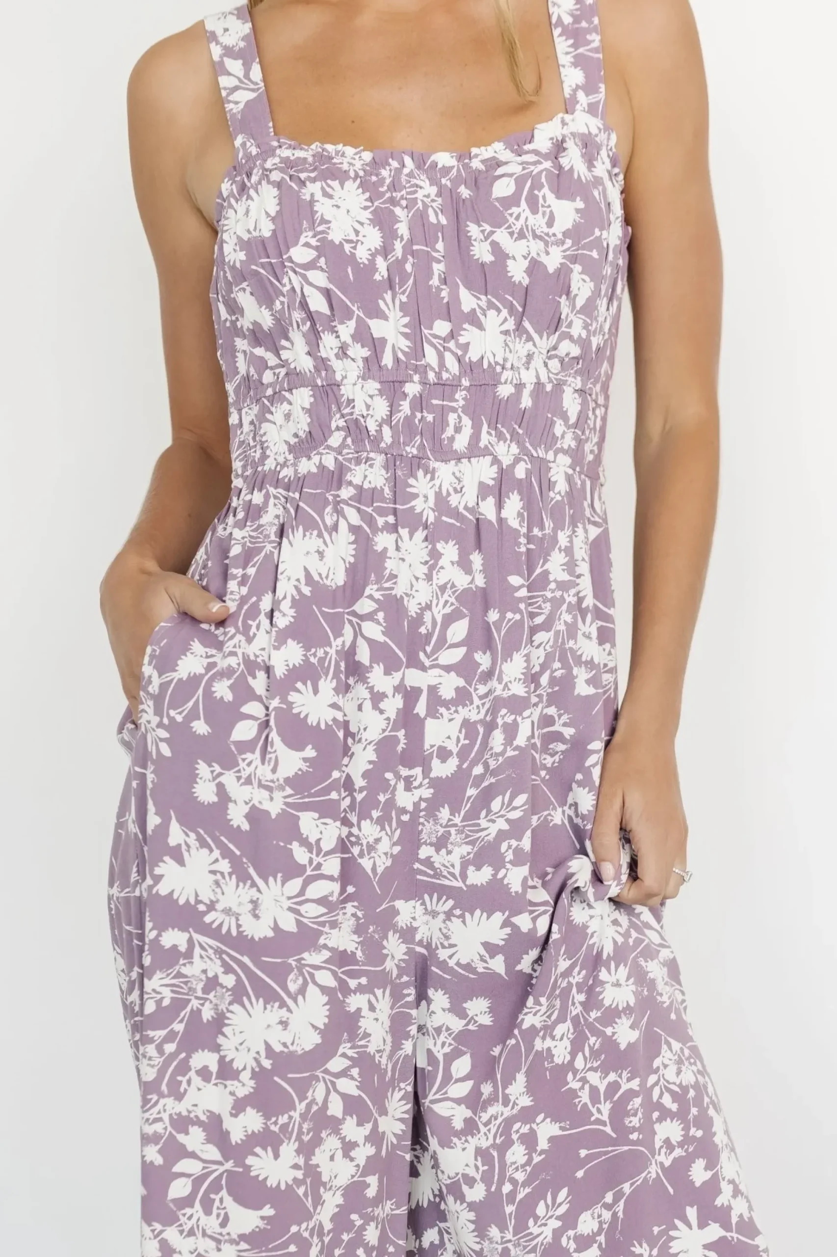Online Baltic Born Palisades Tank Jumpsuit | Lavender Print