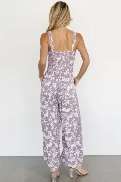 Online Baltic Born Palisades Tank Jumpsuit | Lavender Print