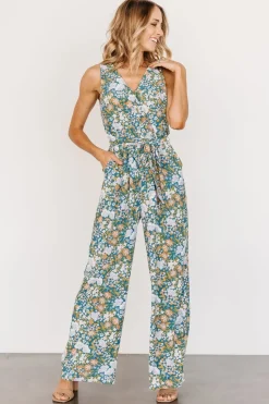 Discount Baltic Born Paulette Jumpsuit | Jade Multi