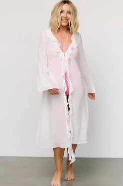Discount Baltic Born Perry Duster Cover Up | Off White