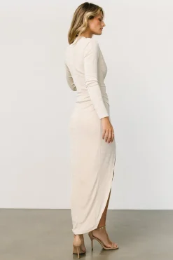 Outlet Baltic Born Pierce Shimmer Gown | Cream