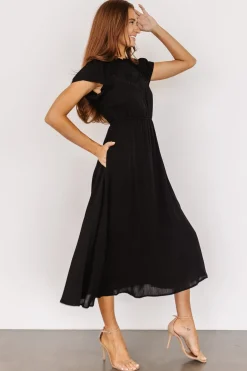 Discount Baltic Born Prestyn Midi Dress | Black