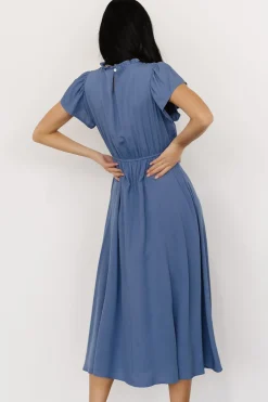 Outlet Baltic Born Prestyn Midi Dress | Blue